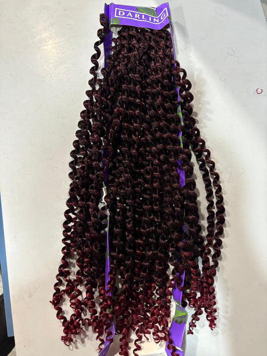Darling Bohemian Passion Twist Crochet Braid 32inches 35 Strands - Color 1/900