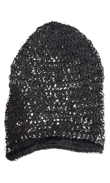 Ladies Night Cap Big Size Black