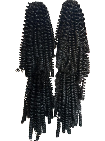 Darling Passion Twist Synthetic Crochet 30"  280g - Black