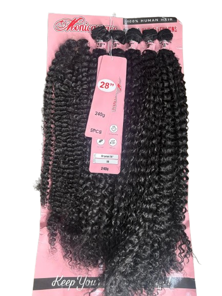 Monicaspace Look Like Natural Tangle Free All In One 28 Inch 240g Synthetic Weave