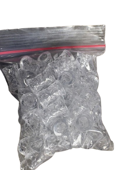 Transparent Hair Beads Up To 40 Pieces