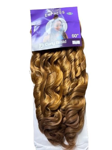 Darling Empress French Curly Bouncy Braid Pre Stretched 60"  320g