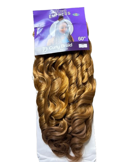 Darling Empress French Curly Bouncy Braid Pre Stretched 60"  320g