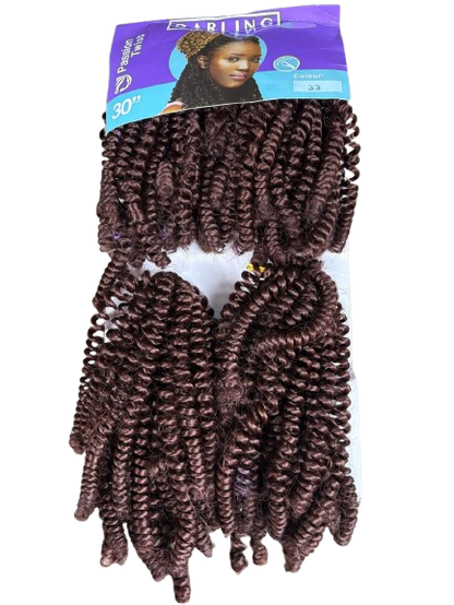 Darling Passion Twist Synthetic Crochet 30" 240g Double Pack - Color 33