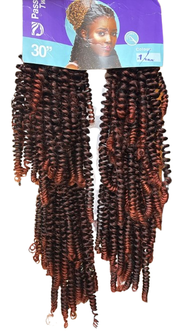 Darling Passion Twist Synthetic Crochet 30" 240g Double Pack - 1/350
