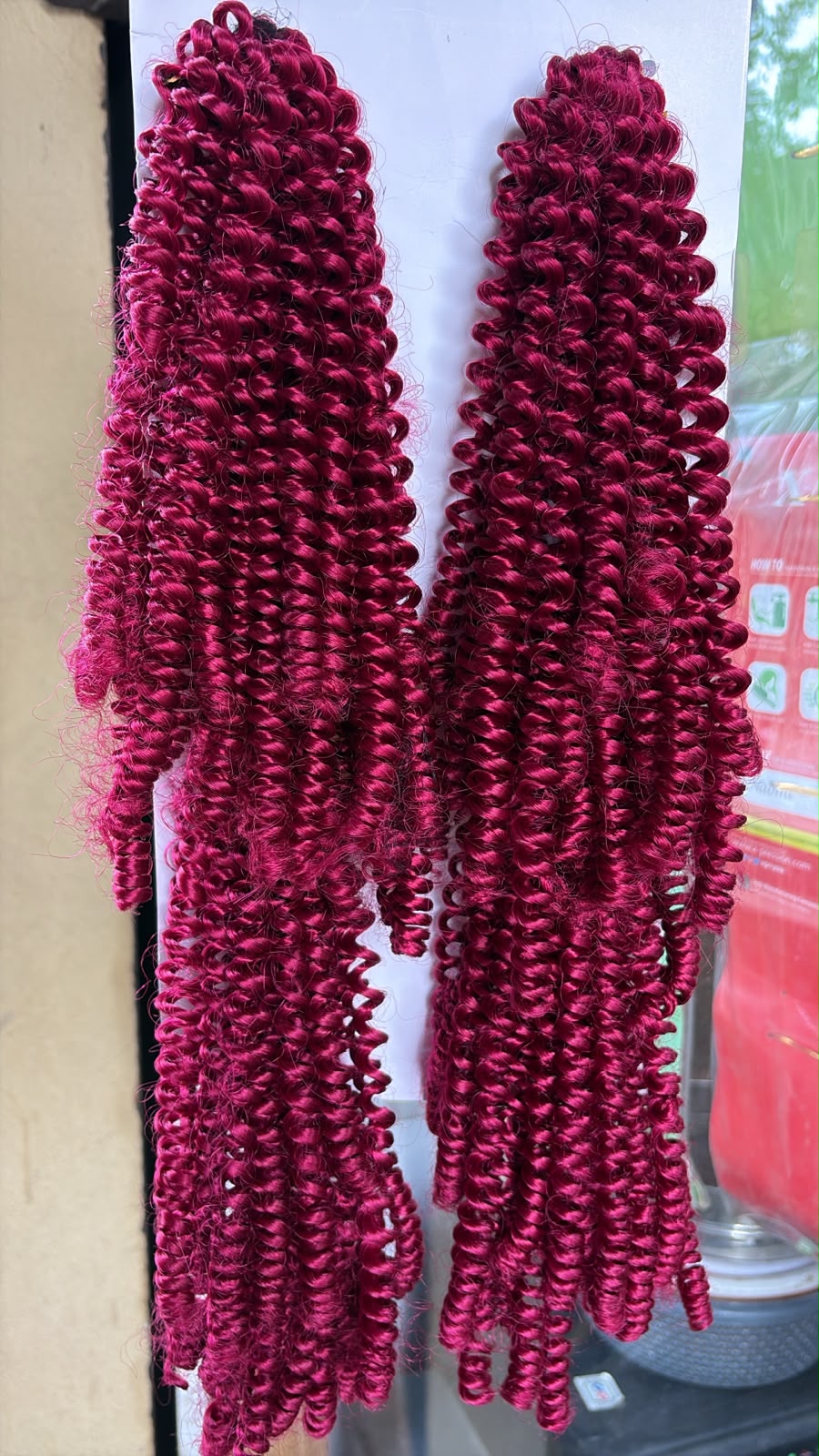 Darling Passion Twist Synthetic Crochet 30" 240g Double Pack - Color BG900