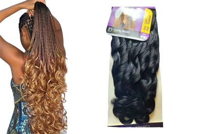 Darling Empress French Curly Bouncy Braid Pre Stretched 60"  320g