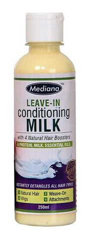 Mediana Leave-in Conditioning Milk 250ml (Best For Synthetic Wigs Mix With Water And Spray)