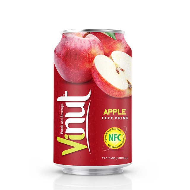 Vinut Apple Fruit Juice With Pulp 330 Ml